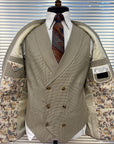 Brown Houndstooth