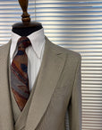 Brown Houndstooth