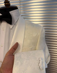 White Shimmer Tuxedo