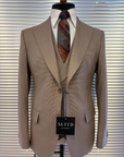 Brown Chequered