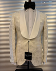 White Shimmer Tuxedo
