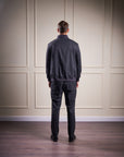 Grey Pinstripe Trackie Suit